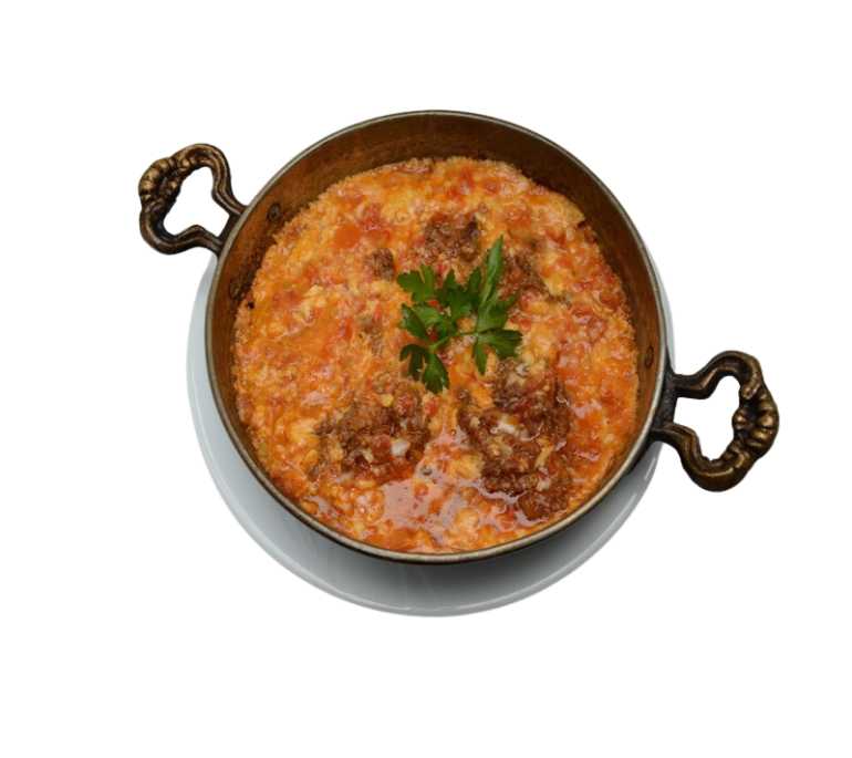 (Seçmeli Kahvaltı) Sucuklu Menemen